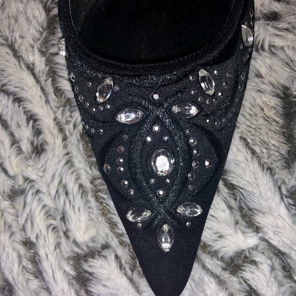 Nina Jeweled sling back - Picture 2 of 5